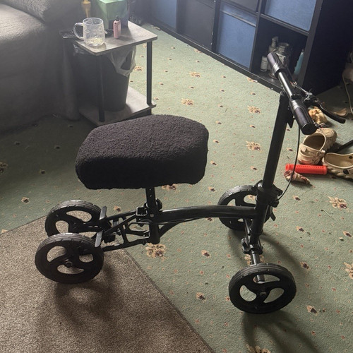 Foldable knee walker scooter - knee,