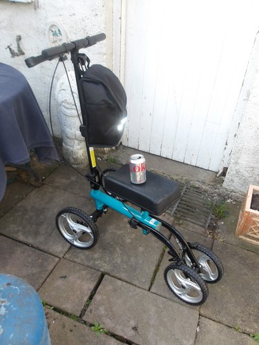 Adjustable knee walker scooter - walker,