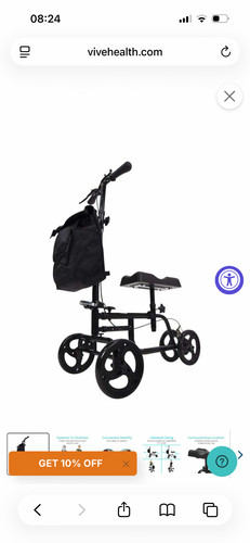 Vive mobility knee walker - knee,